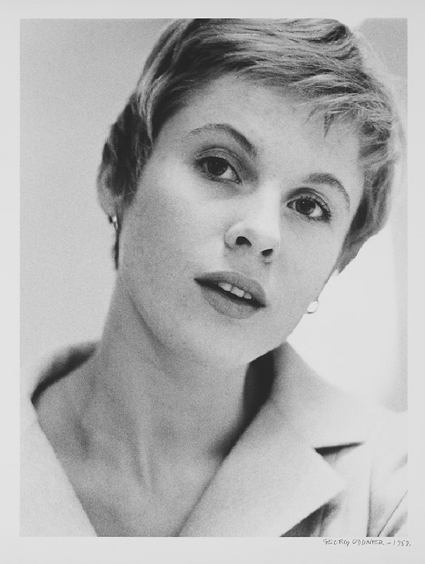 Porträtt av skådespelerskan Bibi Andersson (1935-2019)