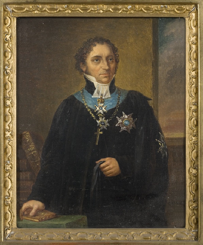 Johan Olof Wallin (1779-1839), archbishop, author, married to Anna Maria Dimander