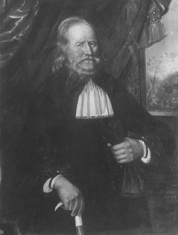 Hans Brehmer (1588-1692), arkitekt, g.m. 1. Maria Du Rées, 2. Christina Ekman