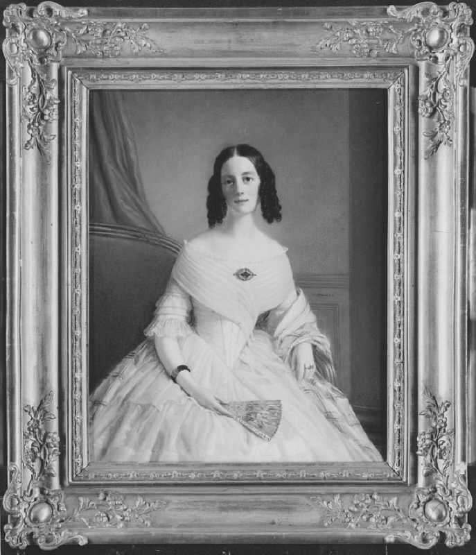 Charlotta Antoinetta von Düben, 1821 - 1881. Friherrinna