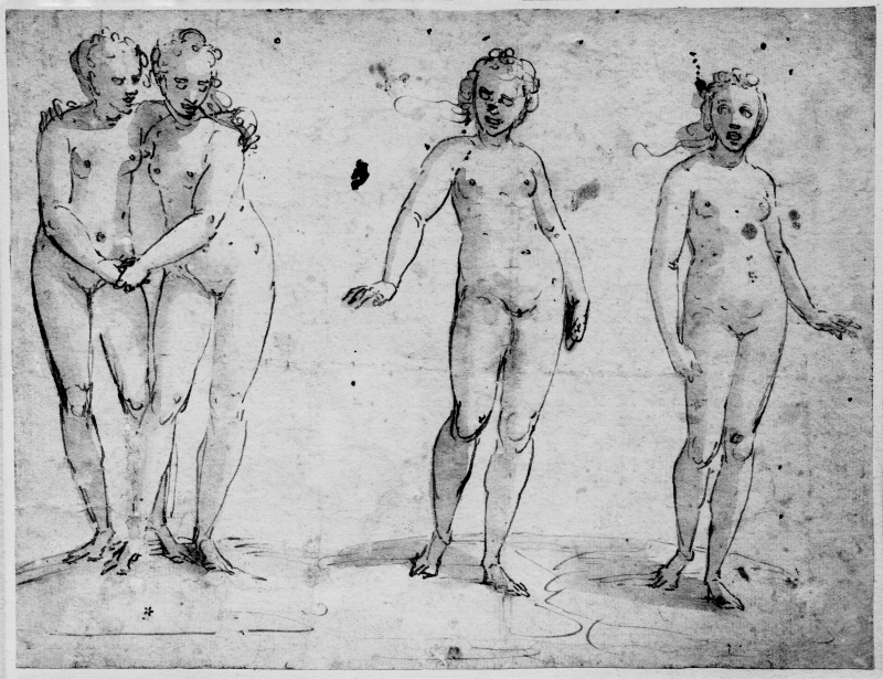 Nude Studies of Four Women