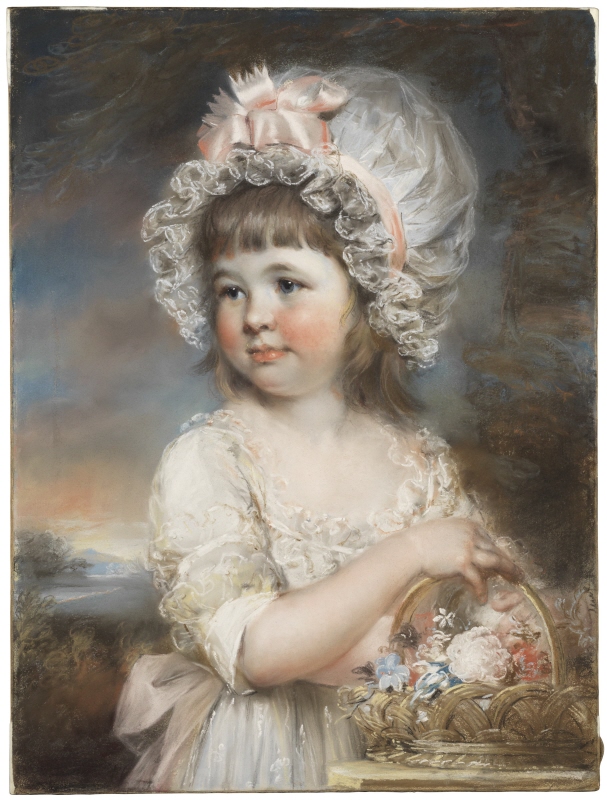 Portrait of Lady Henrietta Elizabeth Cavendish, younger daughter of William, fifth Duke of Devonshire, aged five, later Harriet Leveson-Gower, Countess Granville (1785-1862)