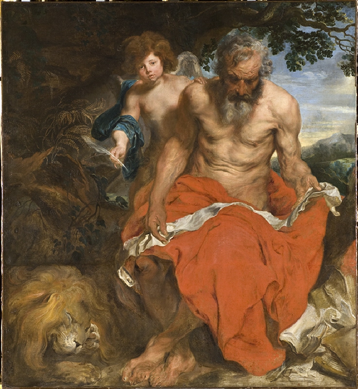 St. Jerome with an Angel