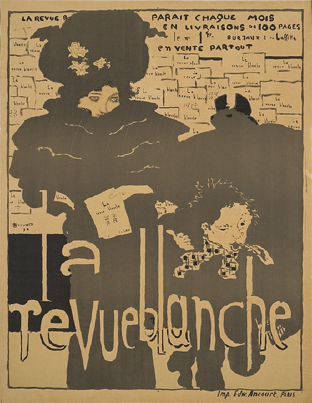 Affisch "La revue blanche"