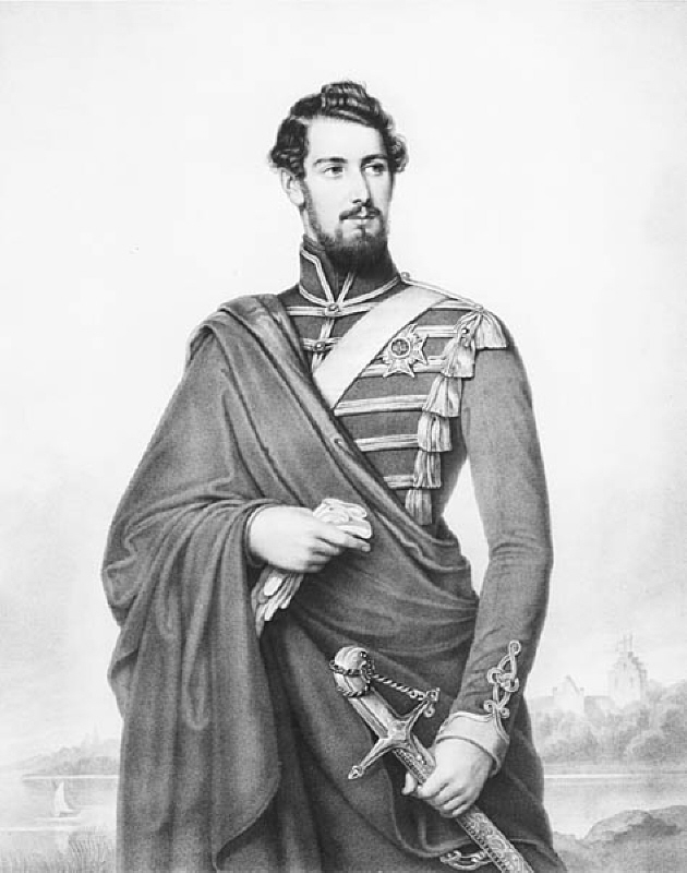 Porträtt av XV som kronprins