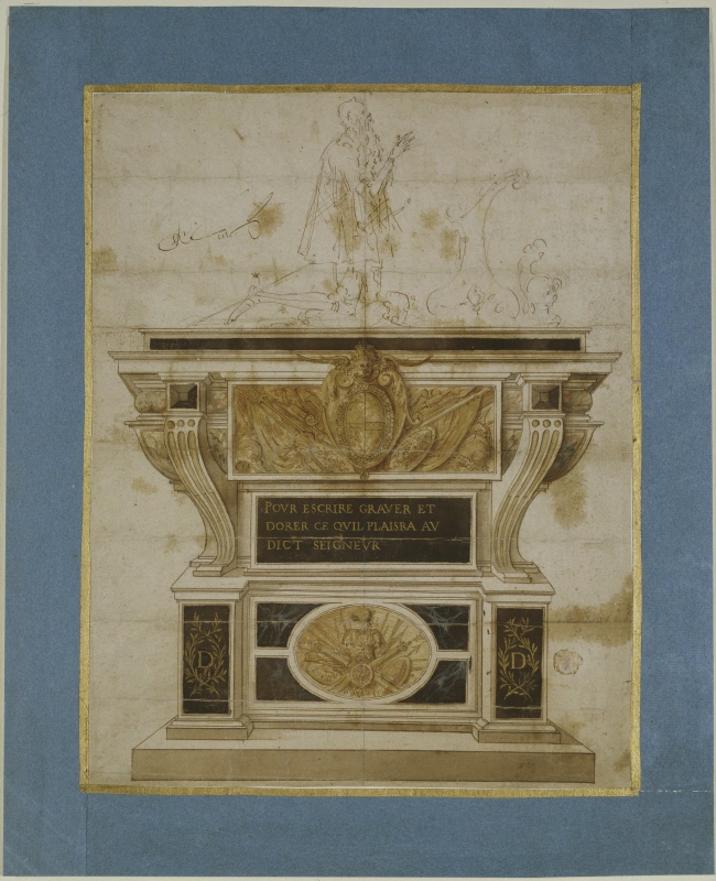 Project for a Tomb, possibly for Jean d'Estrées