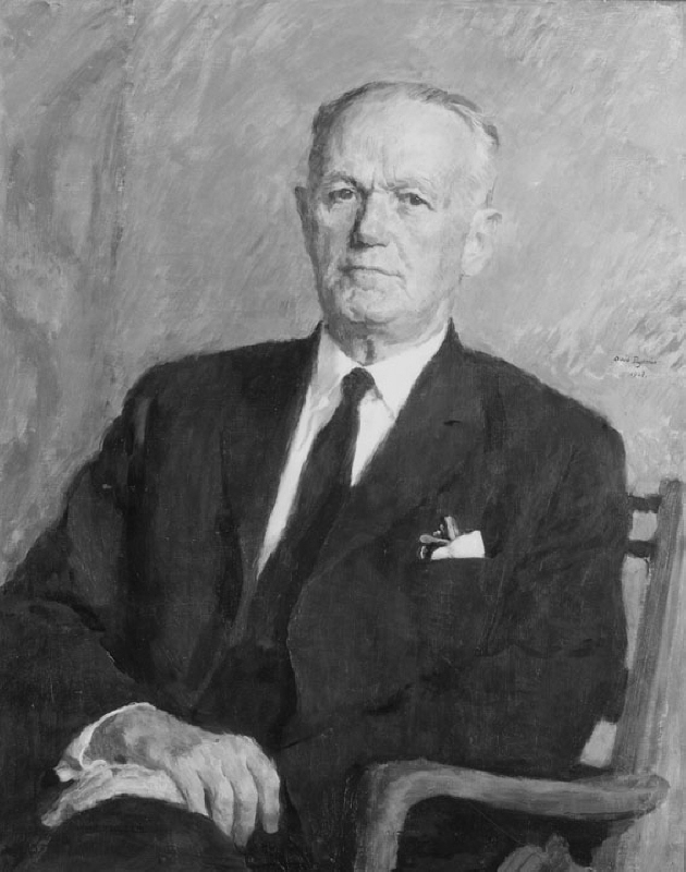 Sven Schwartz (1891-1976), doctor of philosophy honorary doctor, director, married to Ebba Ström
