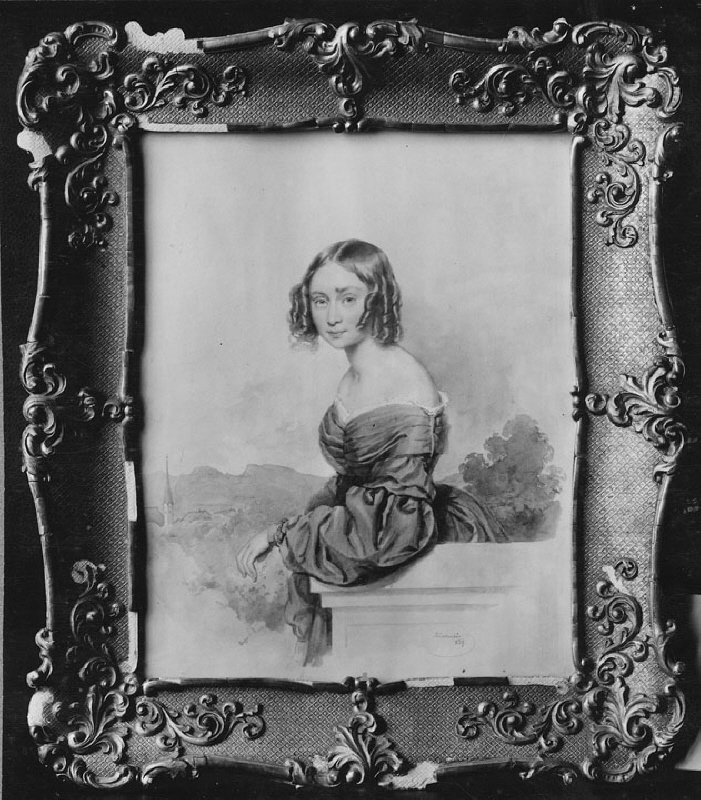 Natalie Alexandra von Buxhoeweden (1814-1867), riksgrevinna, hovfröken hos Alexandra Fjodorovna av Ryssland, gift med greve Karl Gustav Löwenhielm
