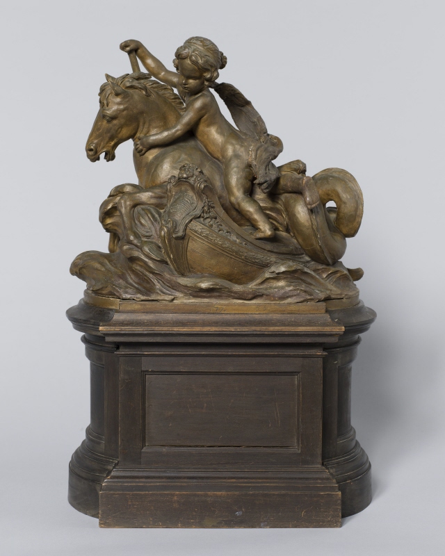 Genie riding a Sea-Horse, representing Duke Karl (XIII) as Grand Admirl