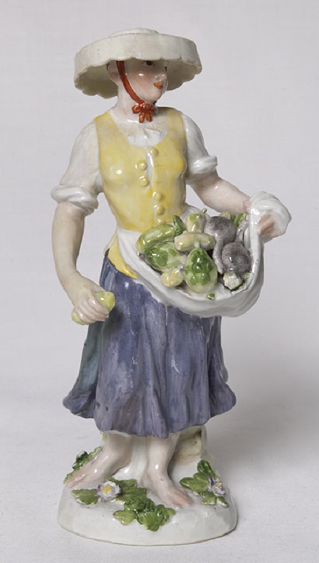 Figurin, grönsaksförsäljerska