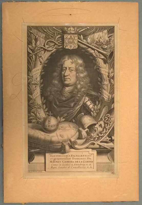 Magnus Gabriel de la Gardie (1622-1686), greve, ämbetsman, rikskansler, g.m. Maria Eufrosyne
