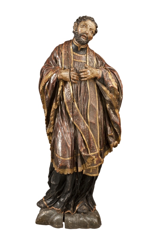 Saint, probably St Ildefonso