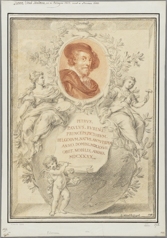 Porträtt av Pieter Paul Rubens