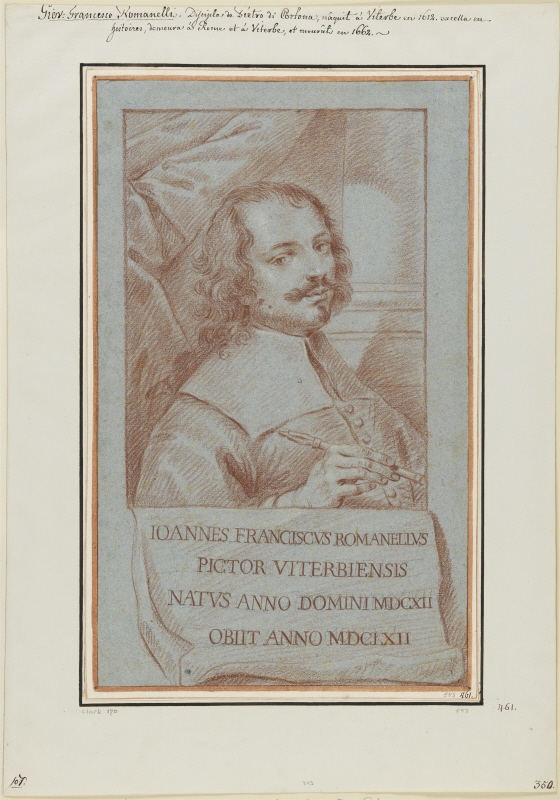 Portrait of Giovanni Francesco Romanelli