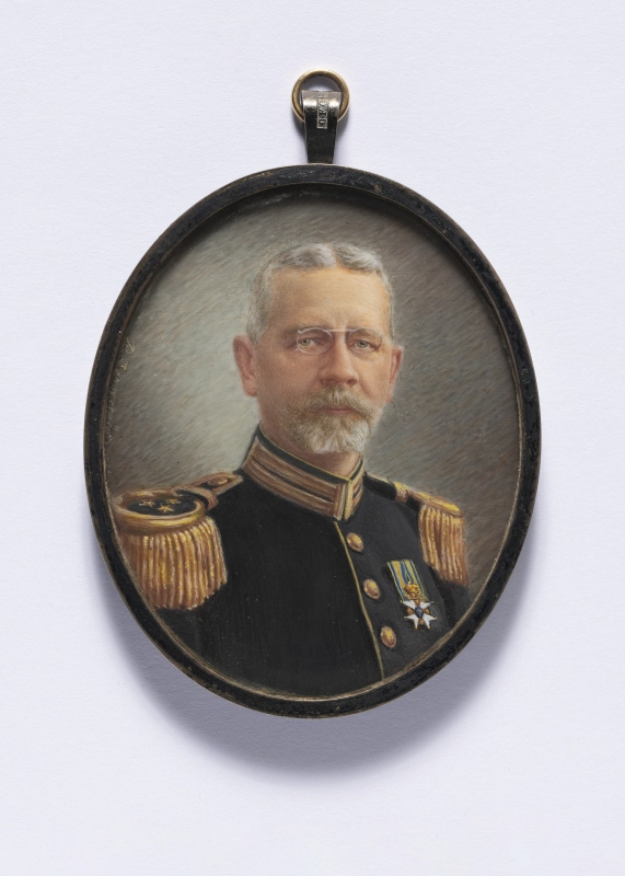 Ludvig Wilhelm Fineman (1860-1938), överste, chef för Gotlands infanteriregemente