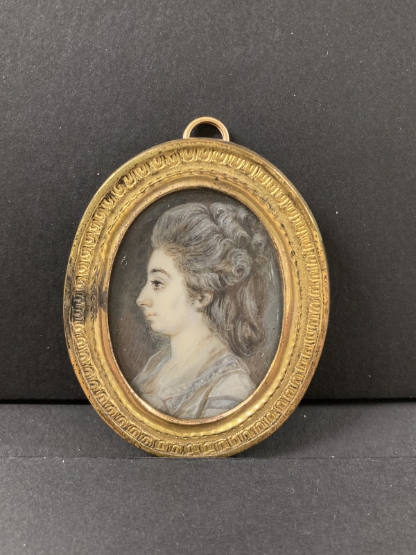 Anna Elisabeth Unfraun (1766-1807), konstnärens hustru
