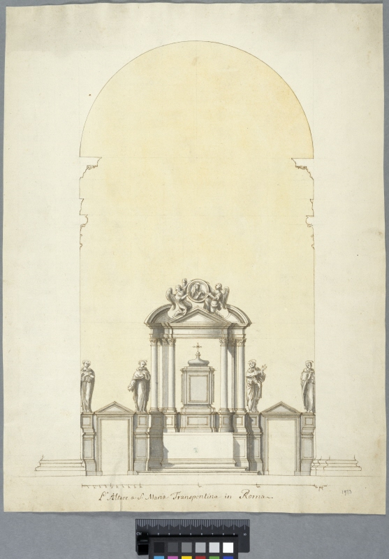 Project for the High Altar, S. Maria in Traspontina, Rome
