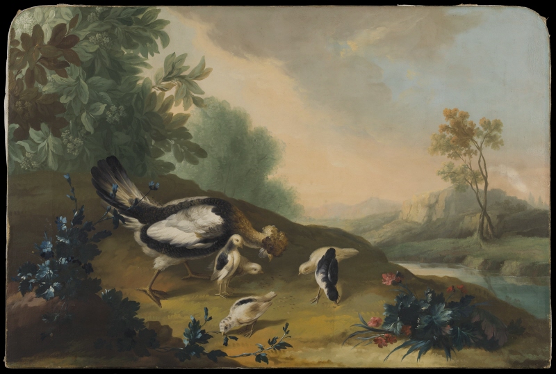 Landscape with Poultry