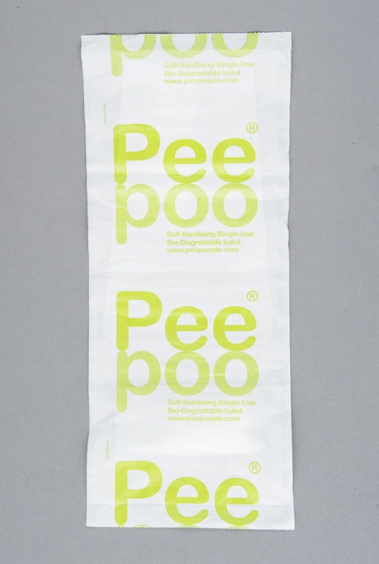 Disposable toilet ”Peepoo”