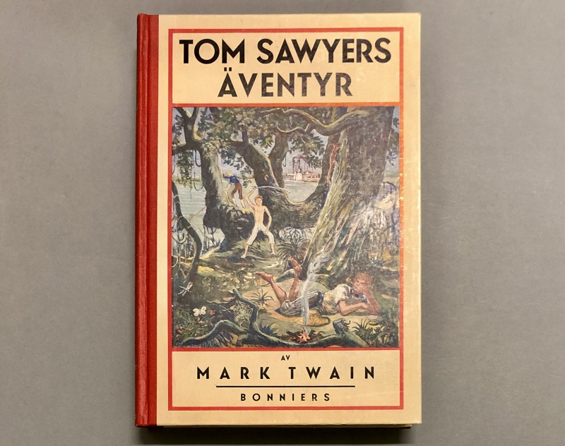 Bok. Mark Twain: Tom Sawers äventyr