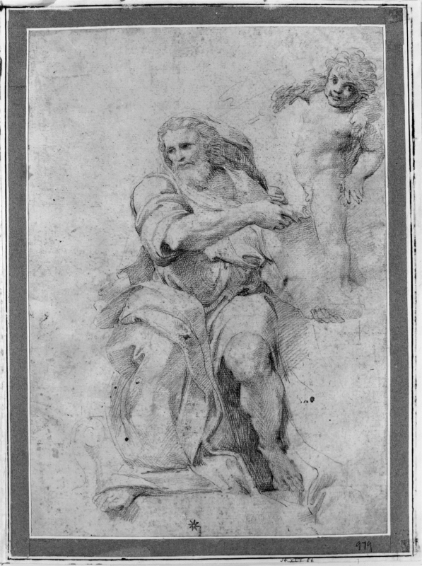 Profeten Esaias (kopia efter Raphaels fresk i S. Agostino i Rom)