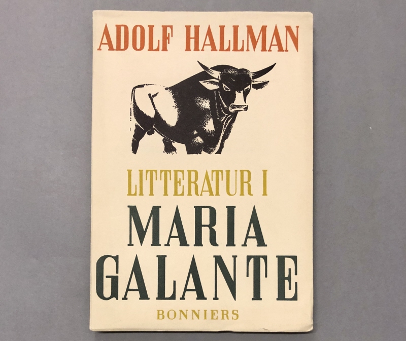 Bok. Adolf Hallman: Litteratur i Maria Galante