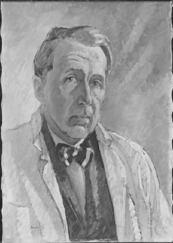 Yngve Berg (1887-1963), artist, curator, art critic, married to Karin Göthlin