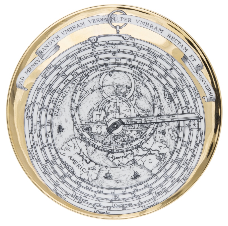 Plate "Astrolabio"