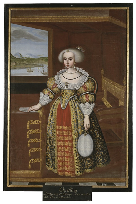 Kristina (1626–1689), drottning av Sverige, 1630-talets mitt