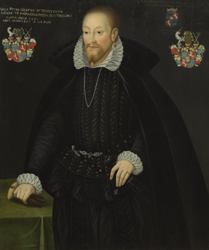 Nils Sture, 1543-1567, greve och diplomat
