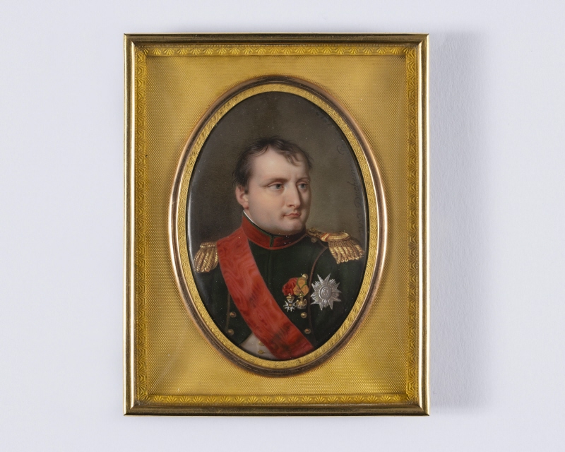 Kejsar Napoleon I (1769-1821), som överste i Chasseurs à cheval
