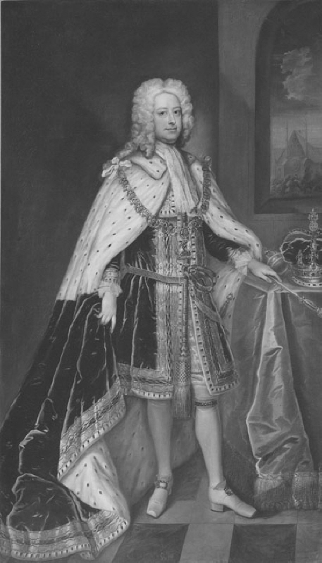 Georg II, 1683-1760 konung av England kurfurste av Hannover