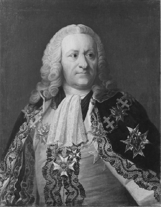 Gabriel von Seth (1690-1774), count, councillor, married to 1. Gertrud Elisabet Rahde, 2. baroness Anna Margareta Lilliencreutz