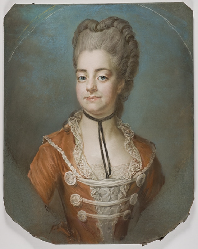 Christina Augusta von Fersen (1754-1846), countess, lady of the bedchamber of Sofia Magdalena, married to count Fredrik Adolf Löwenhielm