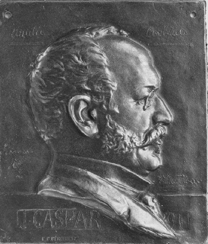 Julius Caspar (död 1923), grosshandlare, konstmecenat