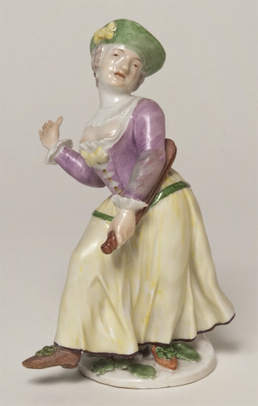 Figurin, dansande kvinna