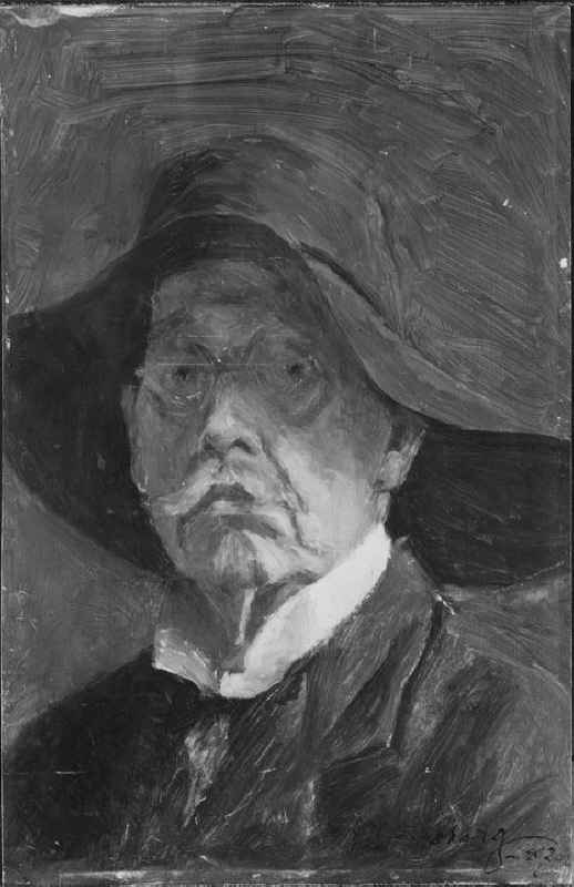 Nils Forsberg (1842-1934), konstnär, gift med Maria Amalia Kihlstedt