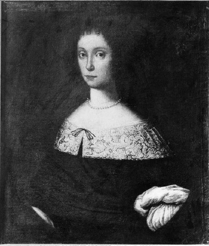 Christina Jespersdotter Cruus of Edeby (1619-1701), married to councillor Erik Fleming of Lais