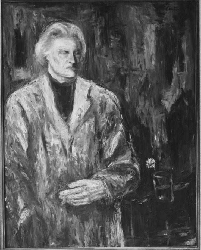 Carl Eldh (1873-1954), skulptör, professor, gift med Elise Persson