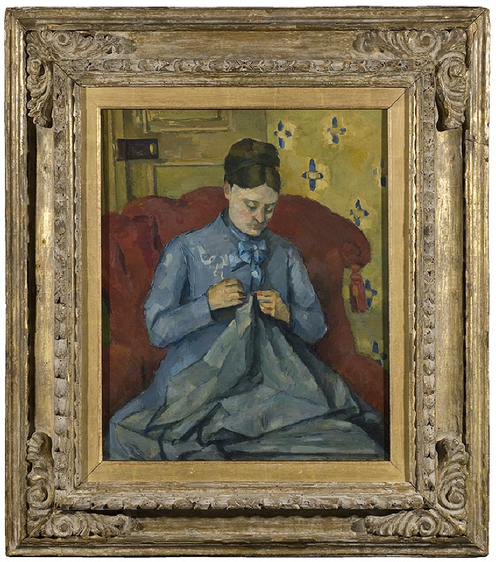 Porträtt av konstnärens hustru
