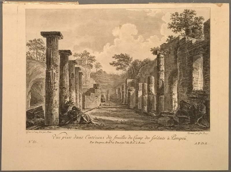 Soldaternas fältläger i Pompeji