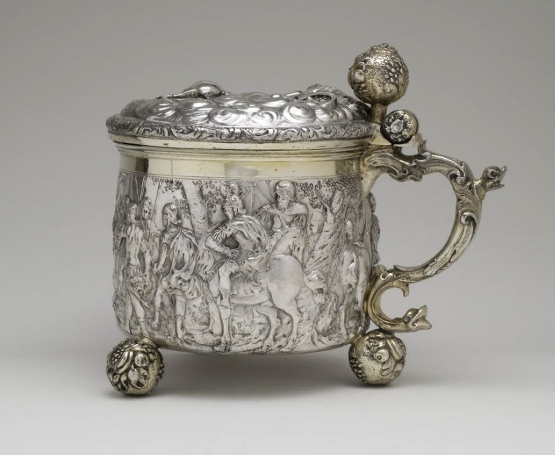 Tankard with motif of Polyxena and Proserpina