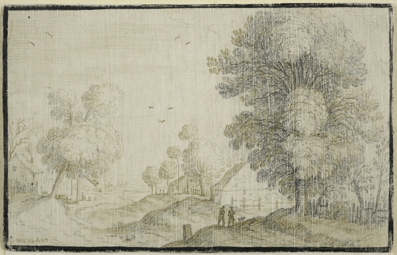 Landscape with View of a Village