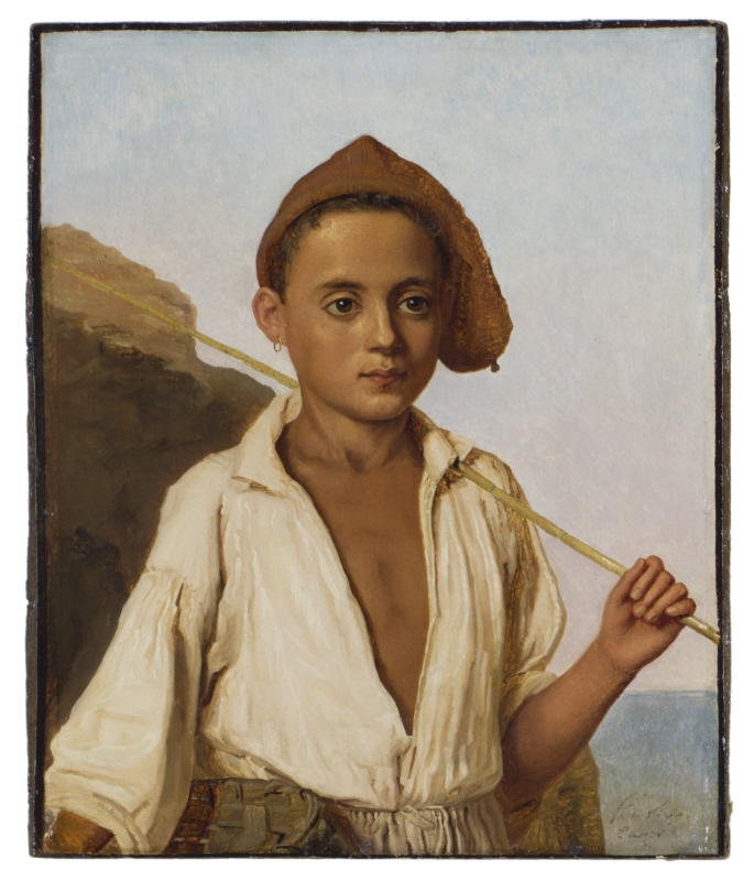 Portrait of a Capri Fisher Boy