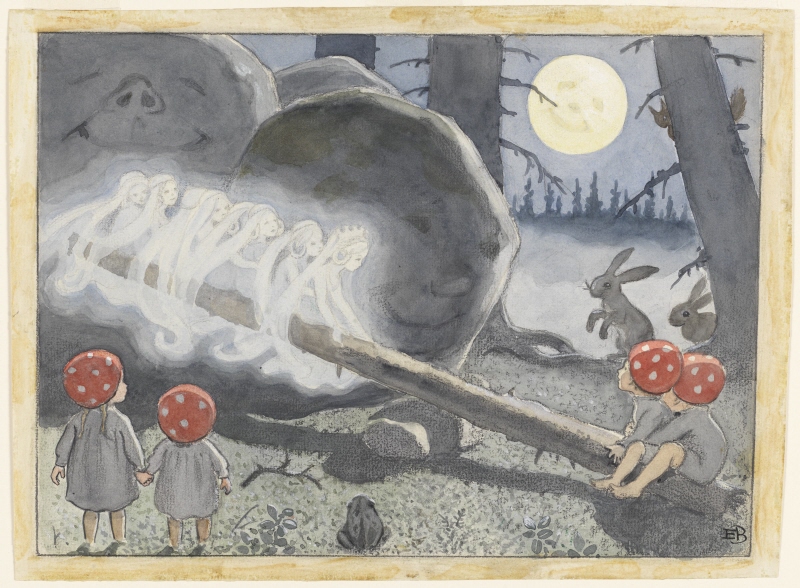 Children of the Forest, colour plate 9