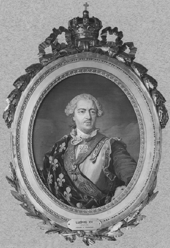 Ludvig XV, 1710-1774, kung av Frankrike