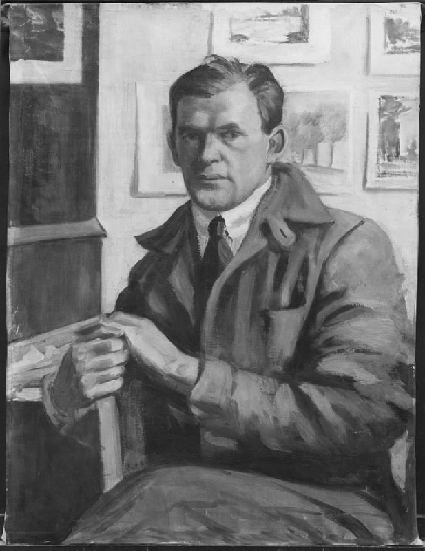 Emil Johansson-Thor, (1889-1958), konstnär, grafiker, professor, gift med Allie Petersson