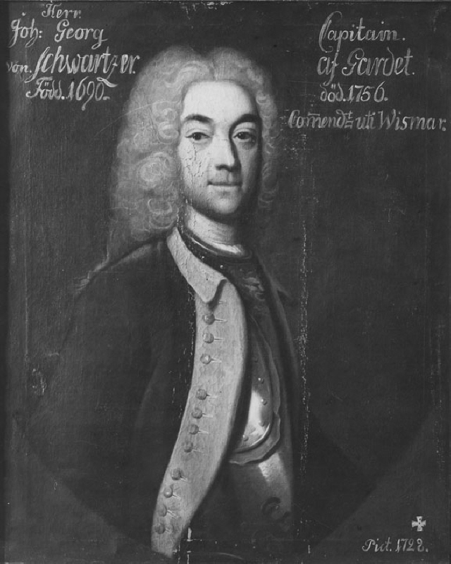 Johan Georg von Schwartzer, 1688-1741