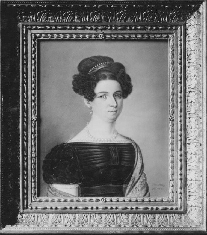 Hedvig Ulrika Sofia Rosensvärd (1793-1857), statsfru hos drottningen (Desideria?), gift med friherre Johan Lagerbielke