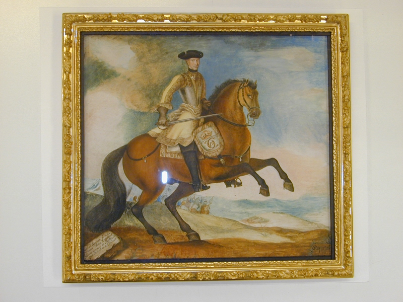 Ryttarporträtt av Karl XII
